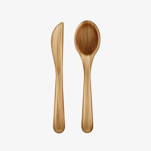 Smudge Wooden Orientals Spoon Set